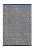 Grau / Blau / 120cm x 180cm