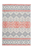 Grau / Apricot / 200cm x 290cm