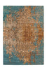 Sand / Blau / 120cm x 180cm