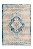 Creme / Blau / 120cm x 170cm