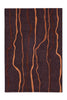Taupe / Orange / 70cm x 140cm