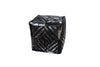 Schwarz / Silber / 45cm (L) x 45cm (B) x 45cm (H)