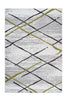 Weiß / Grau / Khaki / 80cm x 150cm