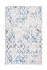 Weiß / Blau / 160cm x 230cm