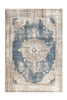 Creme / Blau / 200cm x 290cm