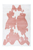 Rosa / Weiß / 120cm x 160cm