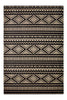 Schwarz / Naturell / 120cm x 170cm