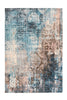 Blau / Braun / 200cm x 290cm