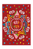 Rot Mandala / 110cm x 160cm
