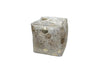 Elfenbein / Gold / 45cm (L) x 45cm (B) x 45cm (H)