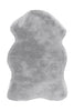 Grau / Blau / 60cm x 90cm