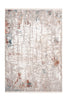 Grau / Lachsrosa / 200cm x 300cm