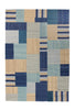 Blau / Multi / 160cm x 230cm