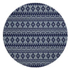 Blau / 120cm RUND