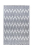 Grau / Weiß / 120cm x 170cm