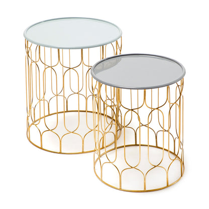 Beistelltisch-Set Timba