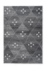 Grau / Weiß / 80cm x 150cm