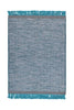 Grau / Blau / 170cm x 240cm