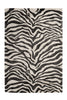 Elfenbein / Schwarz / 120cm x 170cm