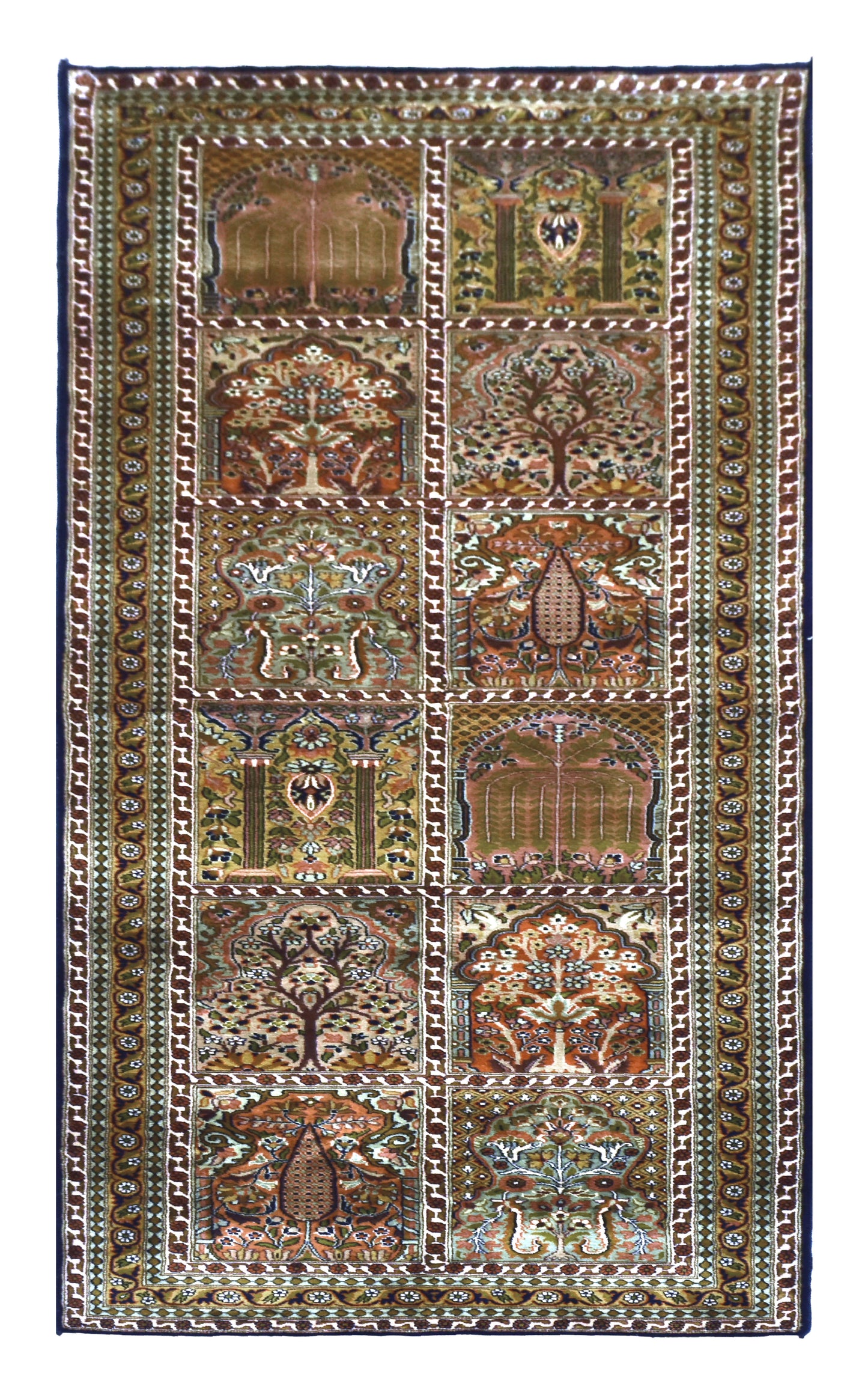 Hamadan 230 Multi 80cm x 244cm (B.No. 447)