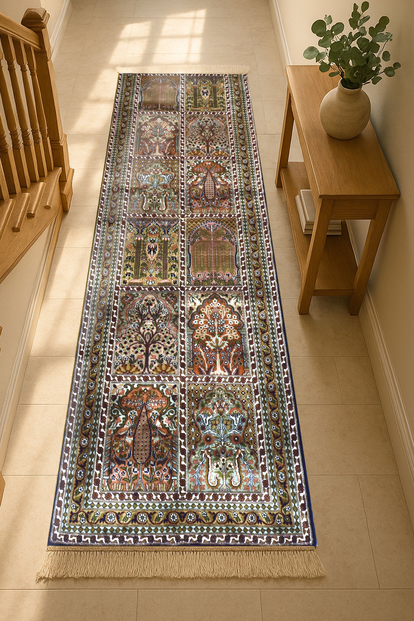 Hamadan 230 Multi 80cm x 244cm (B.No. 447)