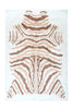 Elfenbein / Taupe / Weiß / 120cm x 160cm