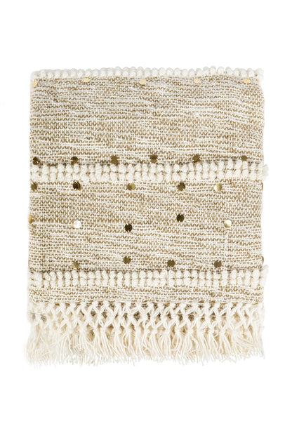 Decke Bohist 425 Creme / Khaki