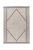 Beige / Blau / 120cm x 170cm