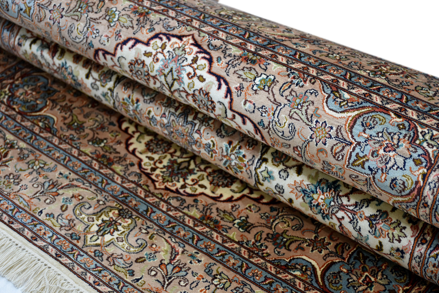 Kashan 8017 Multi 129cm x 181cm (B.No. 214)