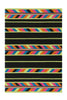 Multi / Schwarz / 140cm x 200cm