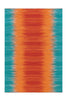 Orange / Blau / 90cm x 160cm