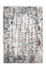 Grau / Blau / 80cm x 150cm