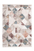 Grau / Lachsrosa / 120cm x 180cm