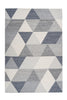 Grau / Creme / 120cm x 170cm